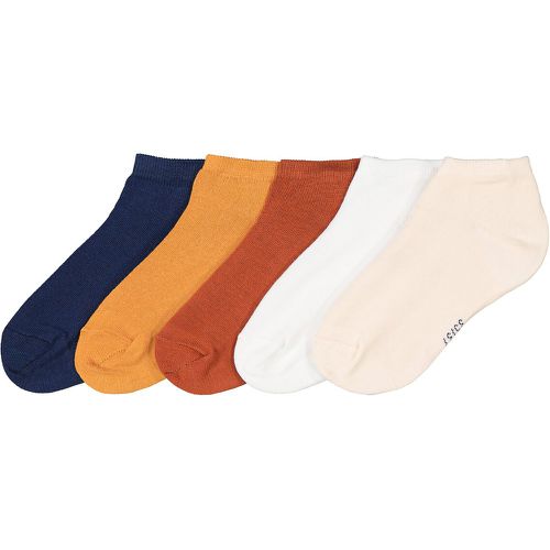 Pack of 5 Pairs of Socks in Cotton Mix - LA REDOUTE COLLECTIONS - Modalova