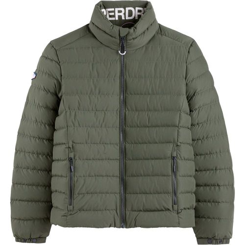 Short Padded Jacket with High Neck in Cotton Mix, Mid-Season - Superdry - Modalova