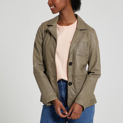 Yicca Leather Buttoned Jacket - OAKWOOD - Modalova