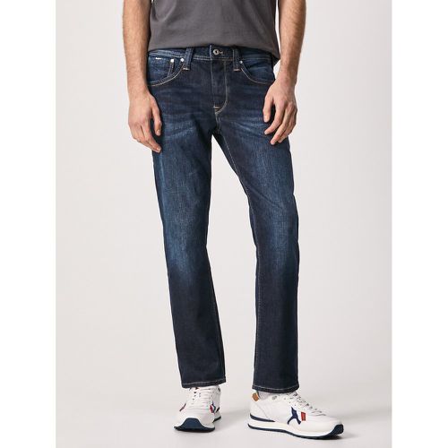 Cash Stretch Straight Jeans in Mid Rise - Pepe Jeans - Modalova