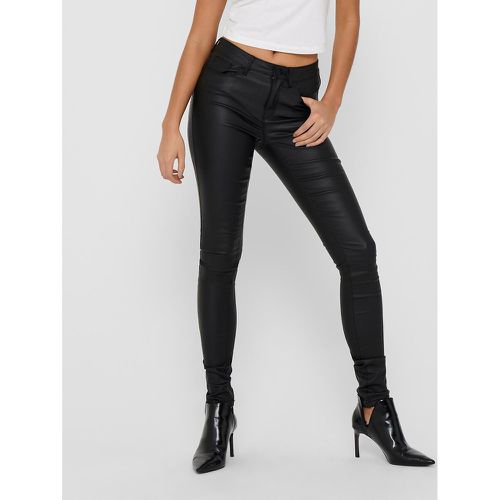 Faux Leather Trousers - Only - Modalova