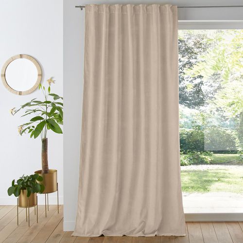 Velvet 100% Cotton Thermal Curtain with Hidden Tabs - LA REDOUTE INTERIEURS - Modalova