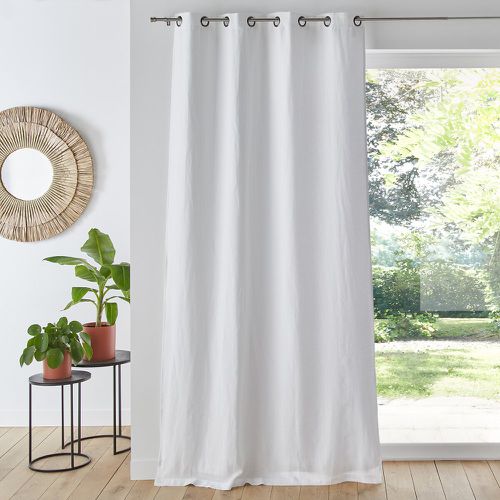 Onega 100% Washed Linen Blackout Curtain with Eyelets - LA REDOUTE INTERIEURS - Modalova