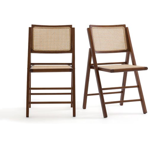 Set of 2 Rivia Beech & Cane Folding Chairs - LA REDOUTE INTERIEURS - Modalova