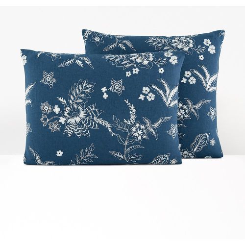Balina Floral Embroidered Washed Linen & Cotton Pillowcase - LA REDOUTE INTERIEURS - Modalova