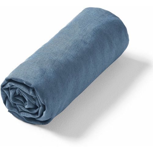 Elina Washed Linen Fitted Sheet for Deep Mattresses (32cm) - AM.PM - Modalova