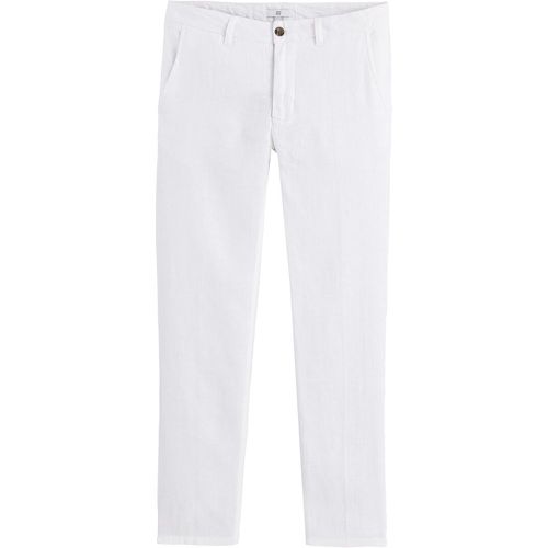 Linen Straight Trousers, Length 32" - LA REDOUTE COLLECTIONS - Modalova
