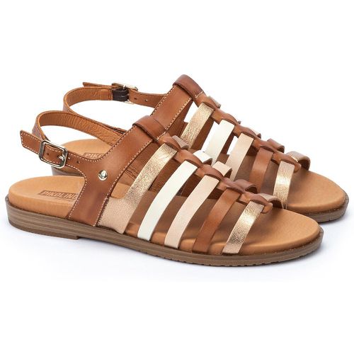 Formentera Leather Flat Sandals - Pikolinos - Modalova