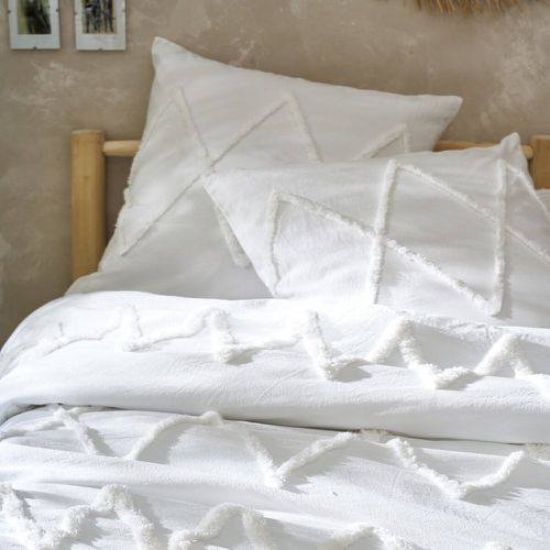 Assa Tufted 100% Cotton Pillowcase - LA REDOUTE INTERIEURS - Modalova