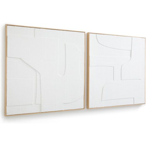 Set of 2 Hekatos Embossed Paper Frames - AM.PM - Modalova