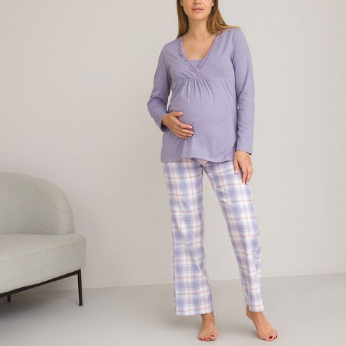 Cotton Maternity/Nursing Pyjamas - LA REDOUTE COLLECTIONS - Modalova