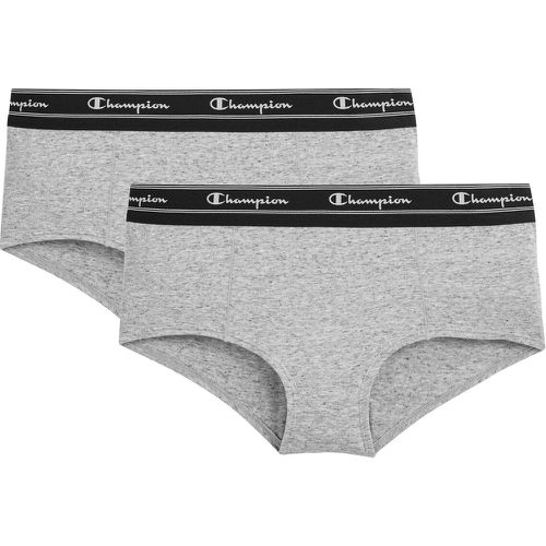 Pack of 2 Sports Knickers in Cotton Mix - Champion - Modalova