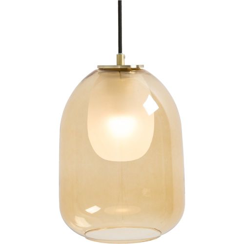 Bumble 20cm Diameter Amber Glass & Ceiling Light - LA REDOUTE INTERIEURS - Modalova