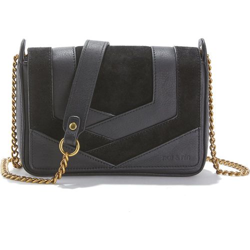 Capri Leather/Suede Flap Bag - NAT & NIN - Modalova