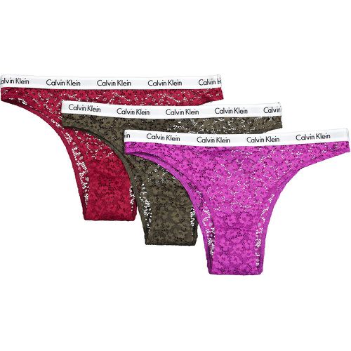 Pack of 3 Brazilian Knickers - Calvin Klein Underwear - Modalova