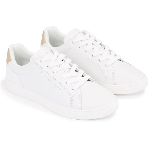 Essential Cupsole Leather Trainers - Tommy Hilfiger - Modalova