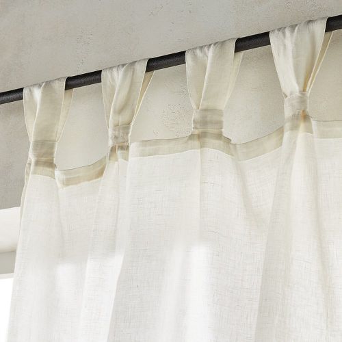 Jaliska Single Linen Curtain with Tab Top - AM.PM - Modalova