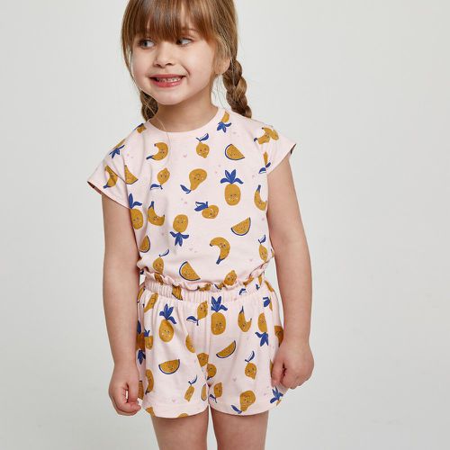 Cotton T-Shirt/Shorts Outfit in Fruit Print - LA REDOUTE COLLECTIONS - Modalova