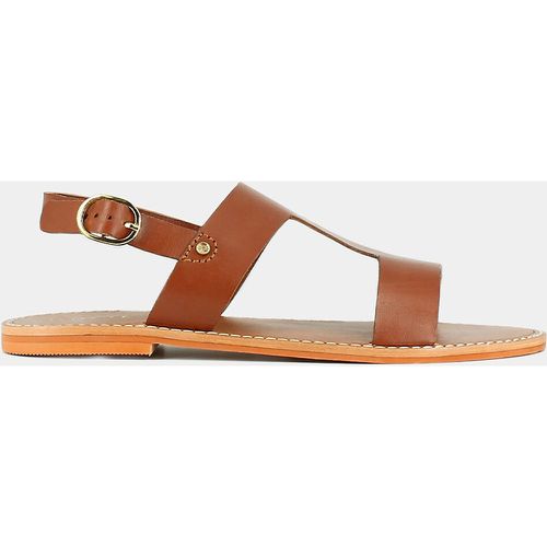 Willona Leather Flat Sandals - JONAK - Modalova