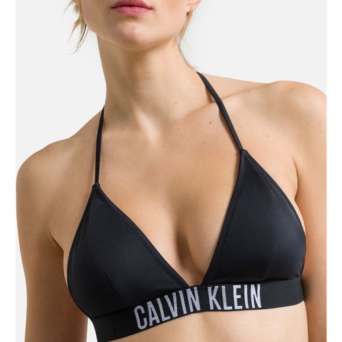 Recycled Triangle Bikini Top with Signature Print - Calvin Klein Underwear - Modalova