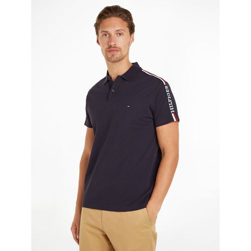 Embroidered Logo Polo Shirt in Cotton Jersey and Regular Fit - Tommy Hilfiger - Modalova