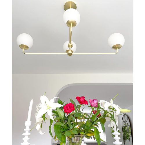Moricio Opaline & Brass Ceiling Light - LA REDOUTE INTERIEURS - Modalova