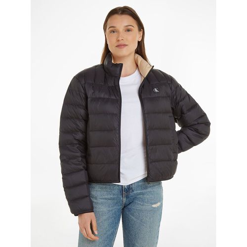 Short Zipped Padded Puffer Jacket - Calvin Klein Jeans - Modalova