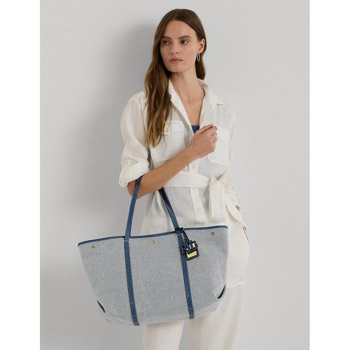 Emerie Cotton Canvas Tote Bag, Extra Large - Lauren Ralph Lauren - Modalova