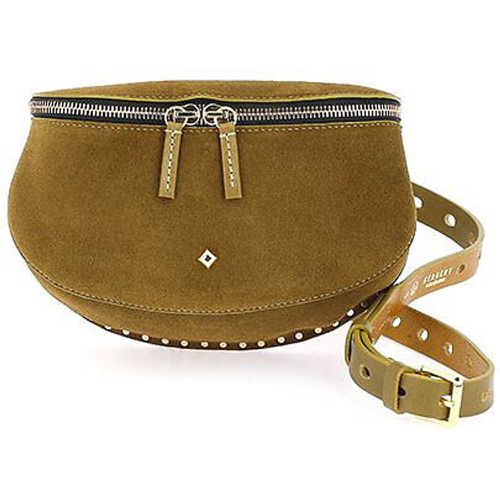 La New Lili Velours Bum Bag in Suede - HERBERT FRERE SOEUR - Modalova