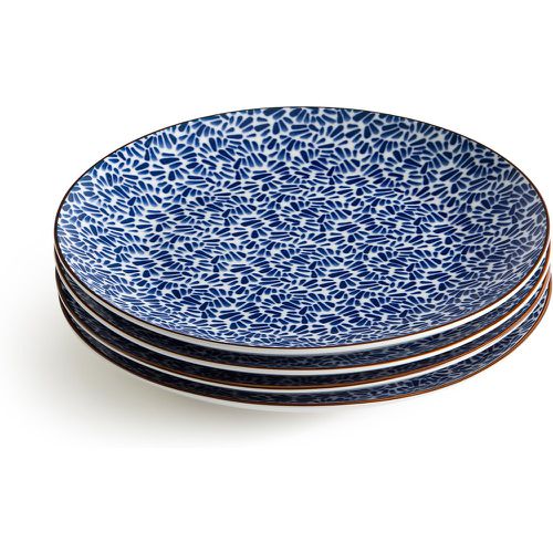 Set of 4 Bowlia Shell Pattern Porcelain Plates - LA REDOUTE INTERIEURS - Modalova