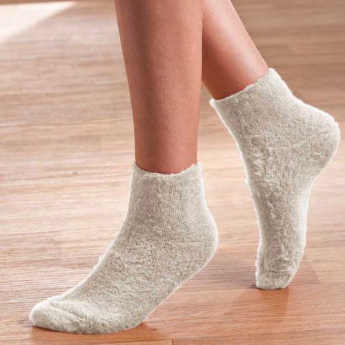 Pair of Thermolactyl® Slipper Socks - DAMART - Modalova
