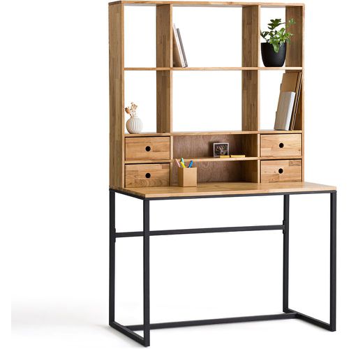 Hiba Oak & Metal Extendable Desk - LA REDOUTE INTERIEURS - Modalova