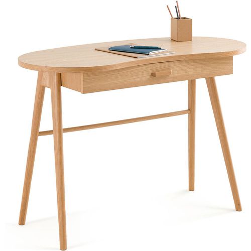 Anda Oak Veneer 1-Drawer Desk - LA REDOUTE INTERIEURS - Modalova