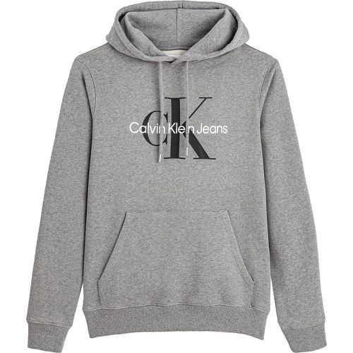 Core Monogram Cotton Hoodie with Logo Print - Calvin Klein Jeans - Modalova