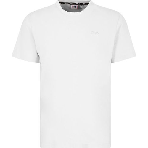 Berloz Cotton T-Shirt with Small Logo and Short Sleeves - Fila - Modalova
