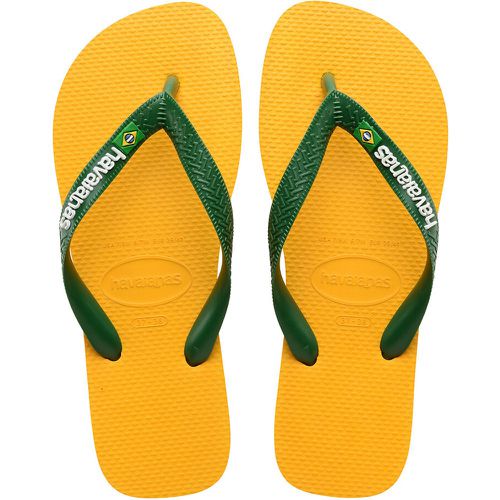 Brazil Logo Flip Flops - Havaianas - Modalova