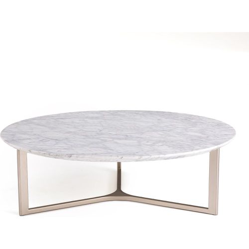 Cristeal White Marble & Metal Coffee Table - AM.PM - Modalova