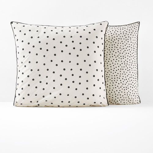 Lison Spotted 100% Washed Cotton Pillowcase - LA REDOUTE INTERIEURS - Modalova