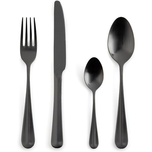 Piece Materi Matte Stainless Steel Cutlery Set - LA REDOUTE INTERIEURS - Modalova