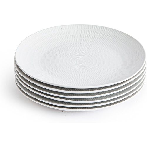 Set of 6 Rizia Stoneware Plates - LA REDOUTE INTERIEURS - Modalova