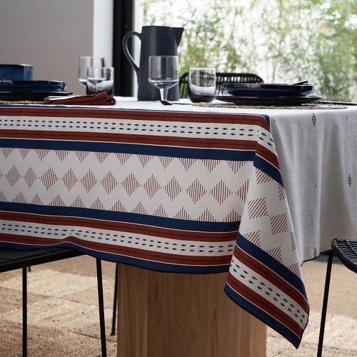 Maliau Patterned Embroidered 100% Cotton Tablecloth - LA REDOUTE INTERIEURS - Modalova