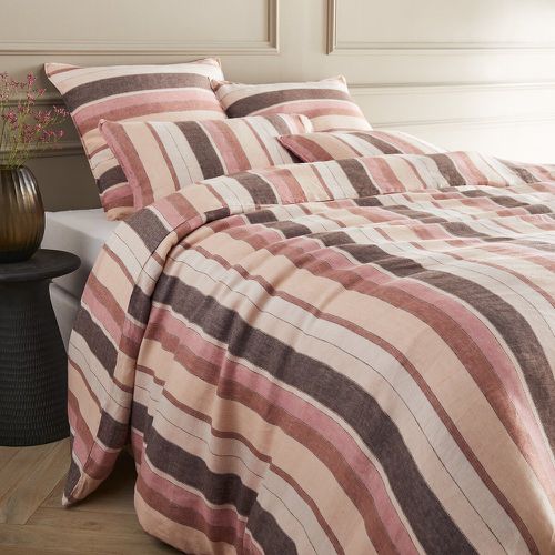 Calla Striped Dyed Woven 100% Washed Linen Duvet Cover - AM.PM - Modalova