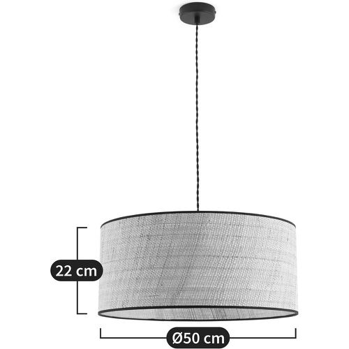 Dolkie 50cm Diameter Raffia Ceiling Lampshade - LA REDOUTE INTERIEURS - Modalova