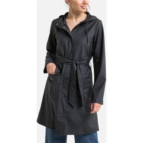 Curve Waterproof Hooded Jacket with Tie-Waist - Rains - Modalova