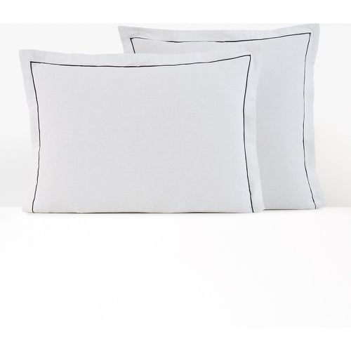 Metis Bourdon Cotton and Washed Linen Pillowcase - LA REDOUTE INTERIEURS - Modalova