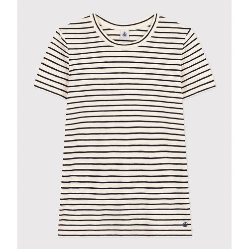 Striped Cotton T-Shirt, Regular Fit - PETIT BATEAU - Modalova