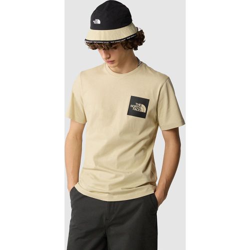 Fine Logo Print T-Shirt in Cotton with Short Sleeves - The North Face - Modalova