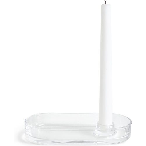 Sila Oval Glass Candlestick - AM.PM - Modalova