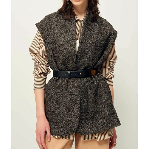 Hey Jude Gilet in Recycled Wool Mix - SESSUN - Modalova