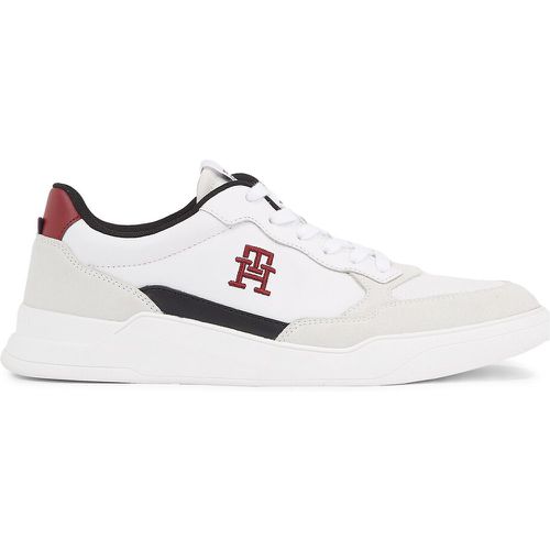 Elevated Cupsole Leather Trainers - Tommy Hilfiger - Modalova